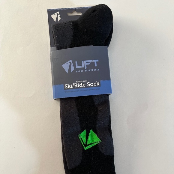 Ski Ride‎ Black Socks - Size S. - Picture 1 of 9